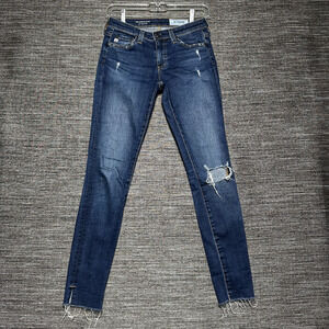 Adriano Goldschmied Jeans Women's Size 25 R The Legging Ankle Super Skinny Ankle